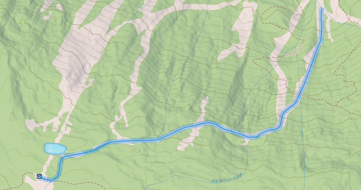 Map preview of Tenderfoot