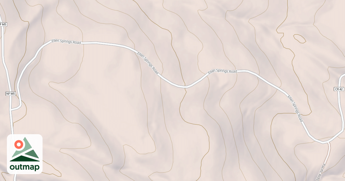 Map of ELLEN SPRINGS