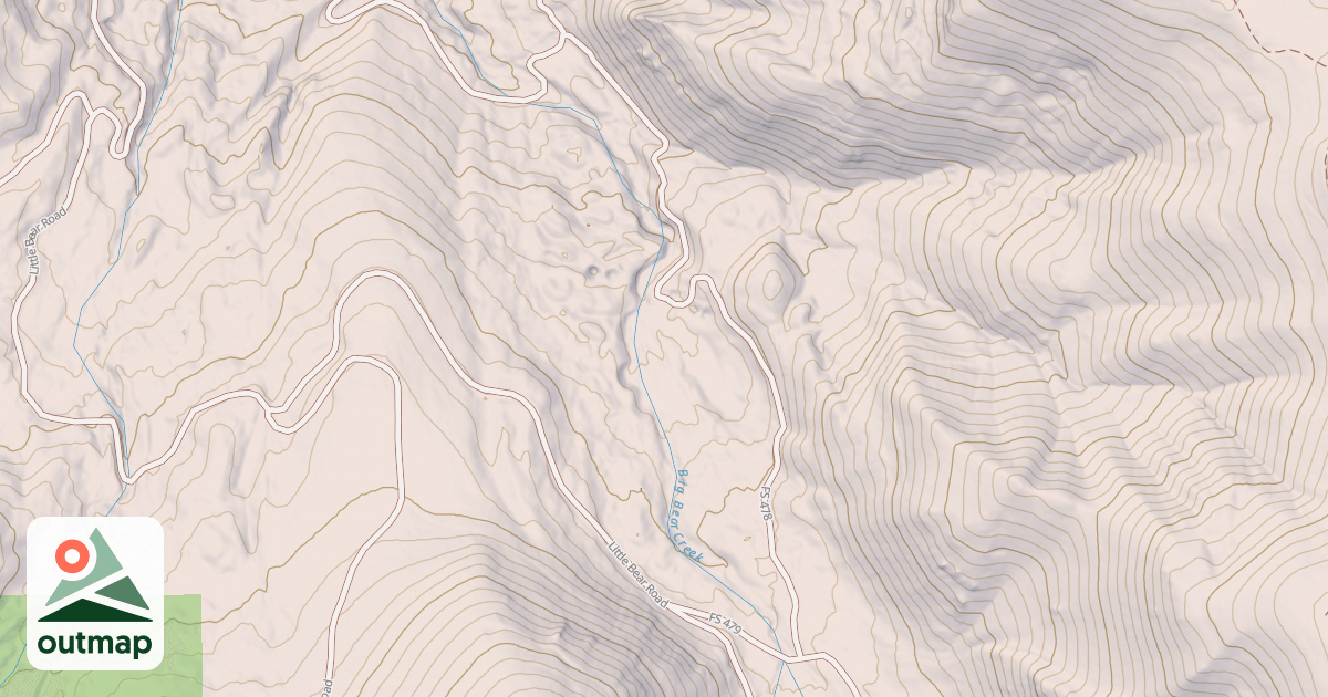 Map of Big Bear