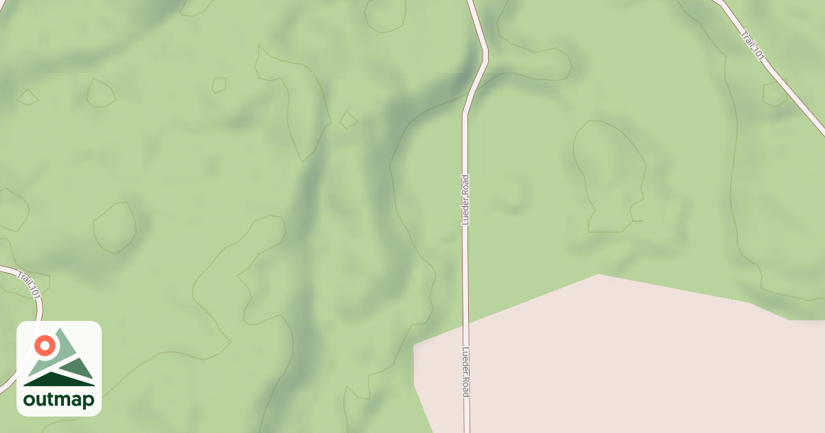 Map of USFS Motor Vehicle Use Map Trails 12912