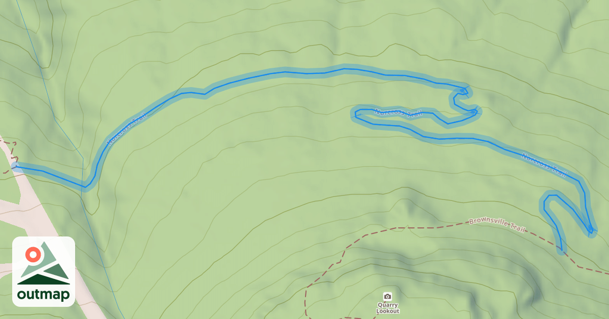 Map of Norcross Trail