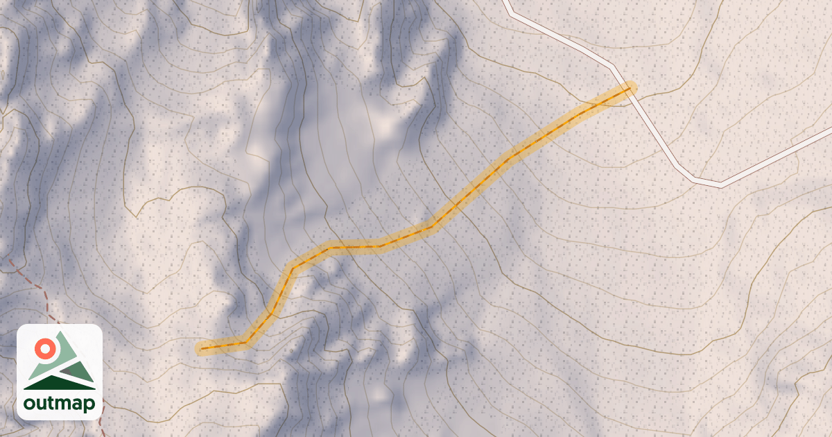 Map of Couloir « Émile Allais »