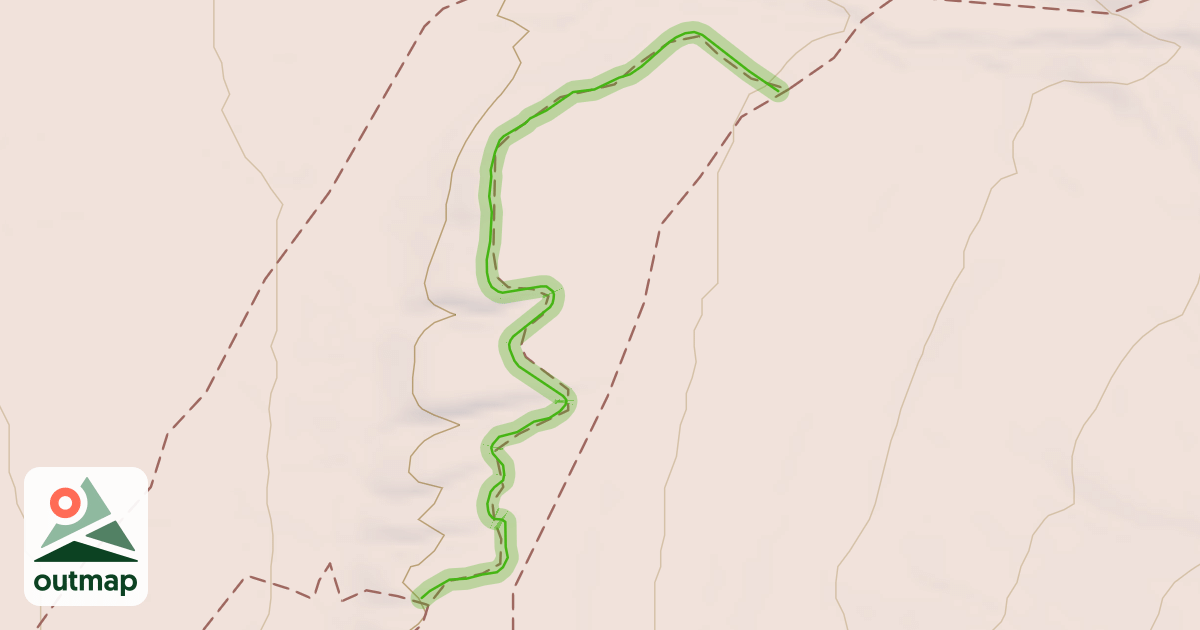 Map of Hillside Trail