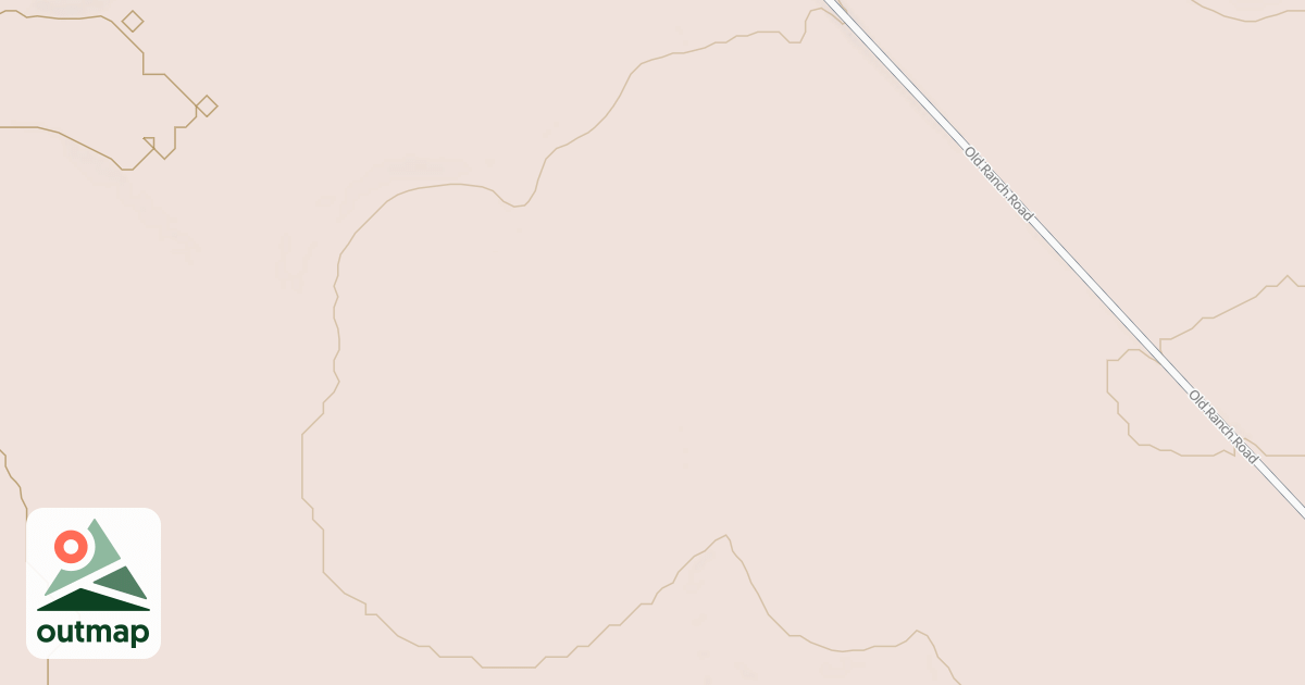 Map of TURKEY CROSSING ROAD