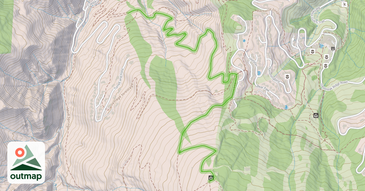 Map of Piece O'Cake
