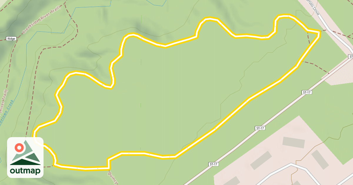Map of Pine Loop