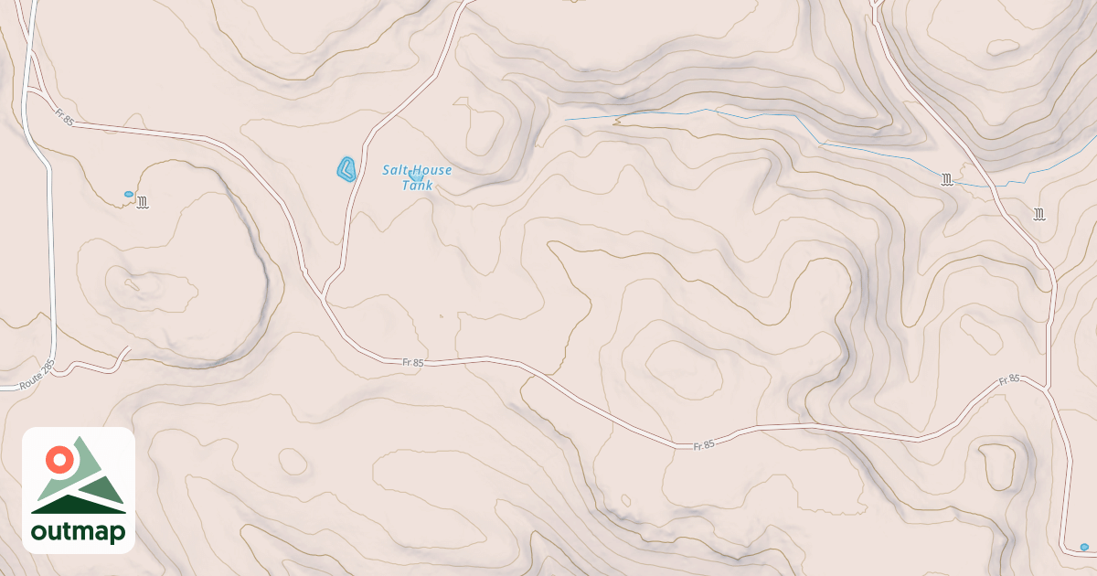 Map of USFS National Forest System Roads {4CEC7228-0C56-4BAB-811F-09A807E035AE}