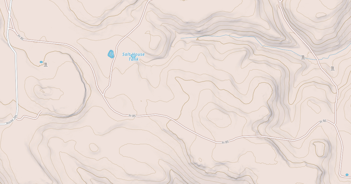 Map preview of USFS National Forest System Roads {4CEC7228-0C56-4BAB-811F-09A807E035AE}