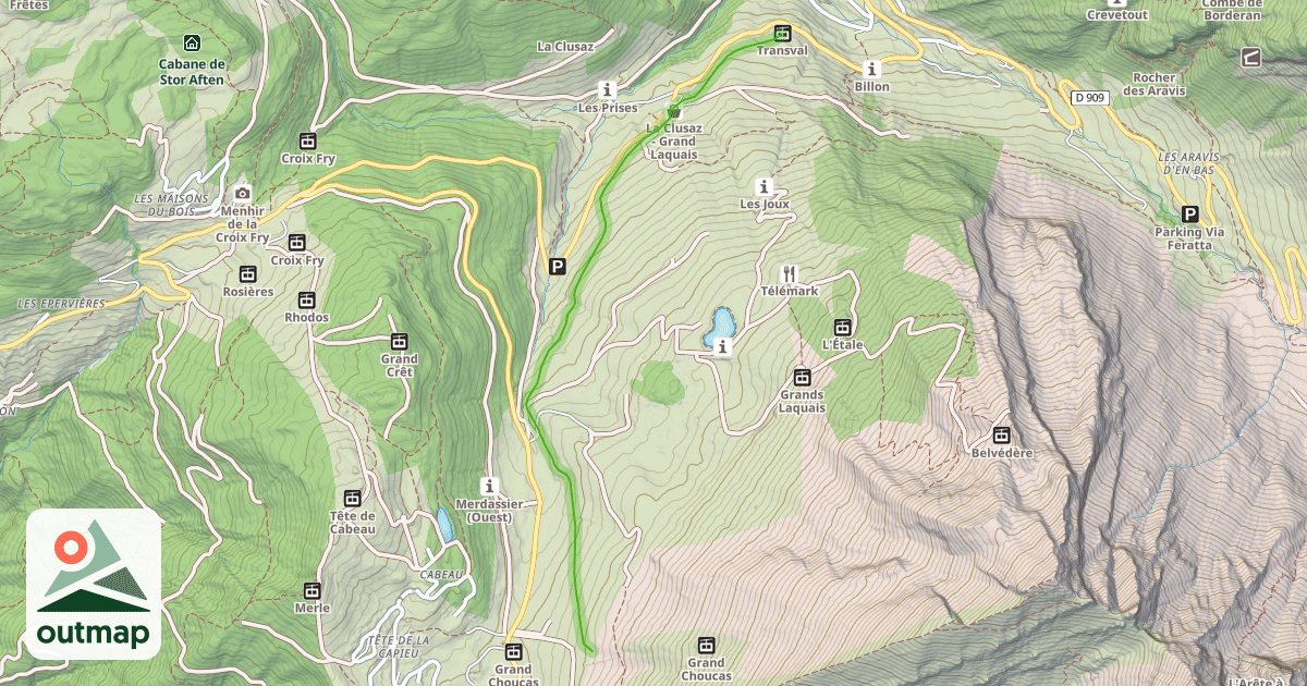 Map of Coverie