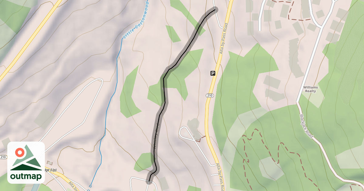 Map of Whirley Bird