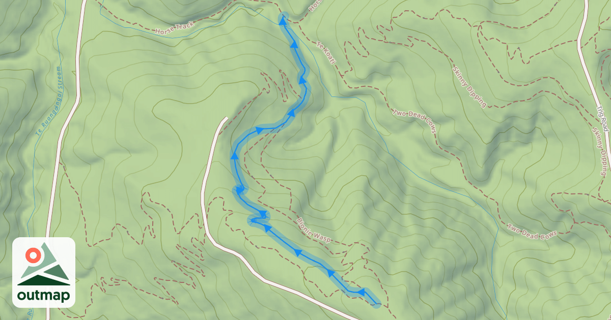 Map of Yippi Ki Yay