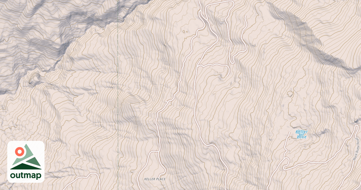 Map of KELLER PLACE