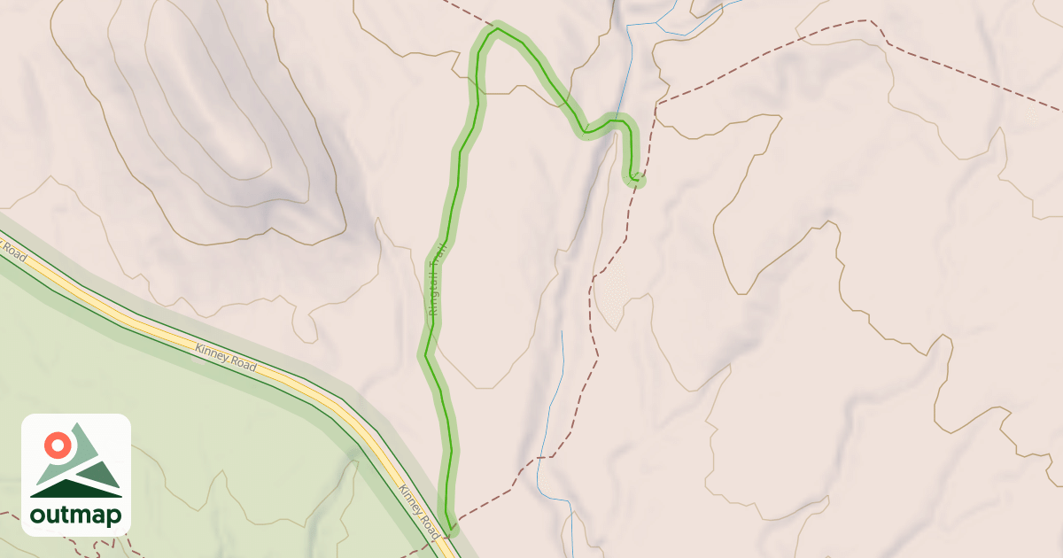 Map of Ringtail Trail
