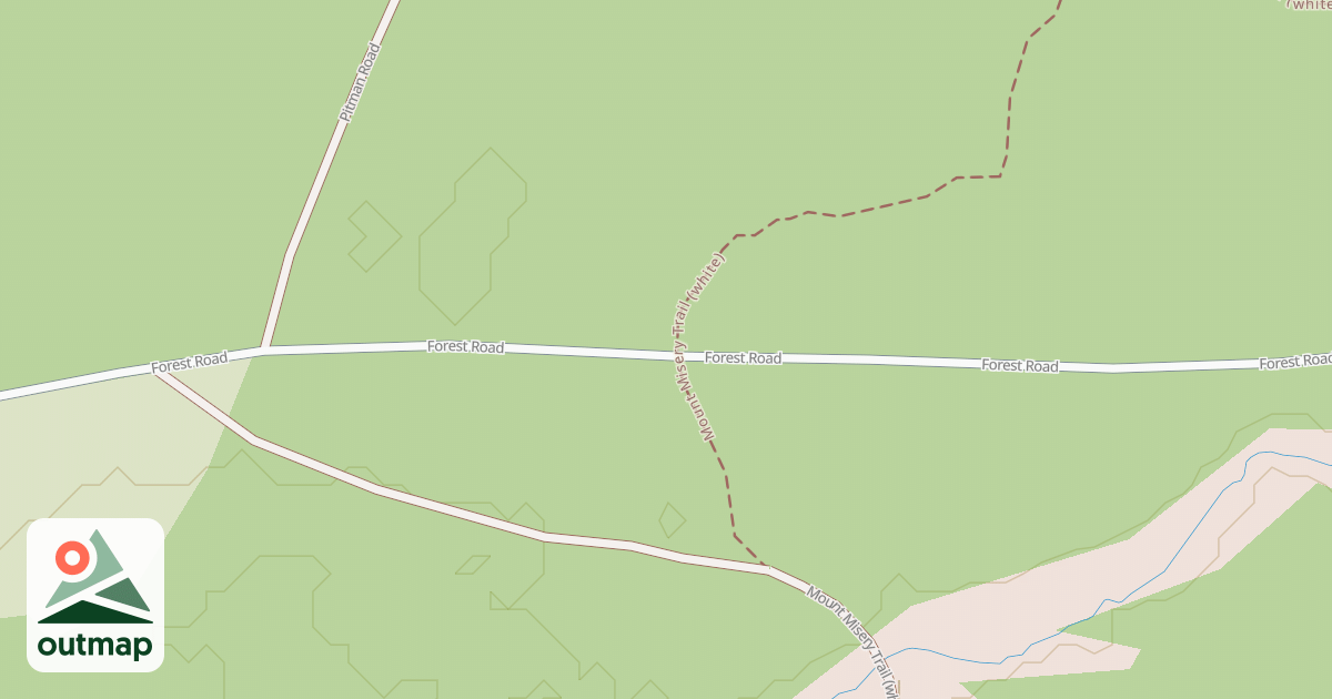 Map of Lebanon Loop Trail
