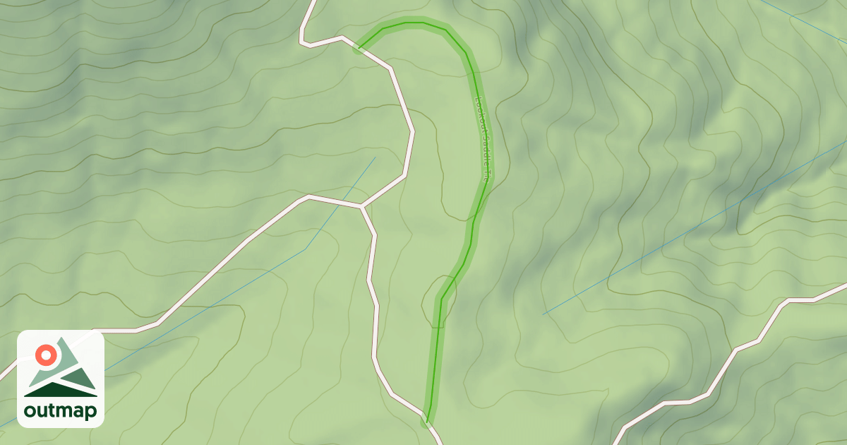 Map of Lookout Saddle Tie