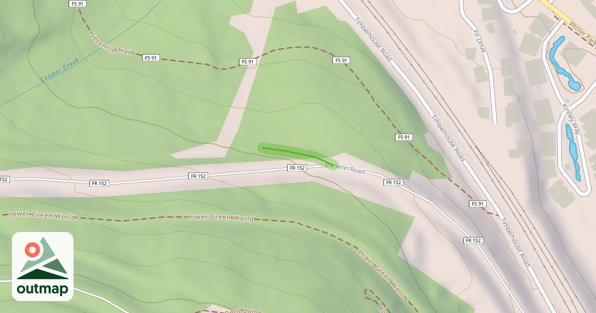 Map of Tunnel Hill Access