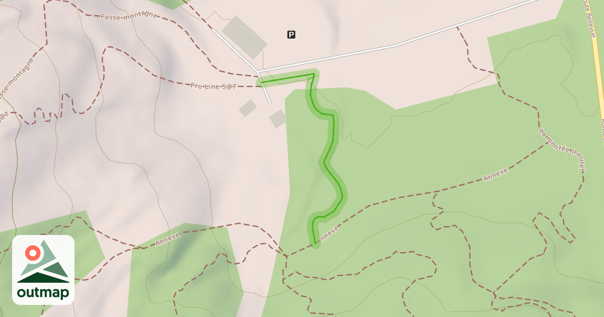 Map of Camp de base