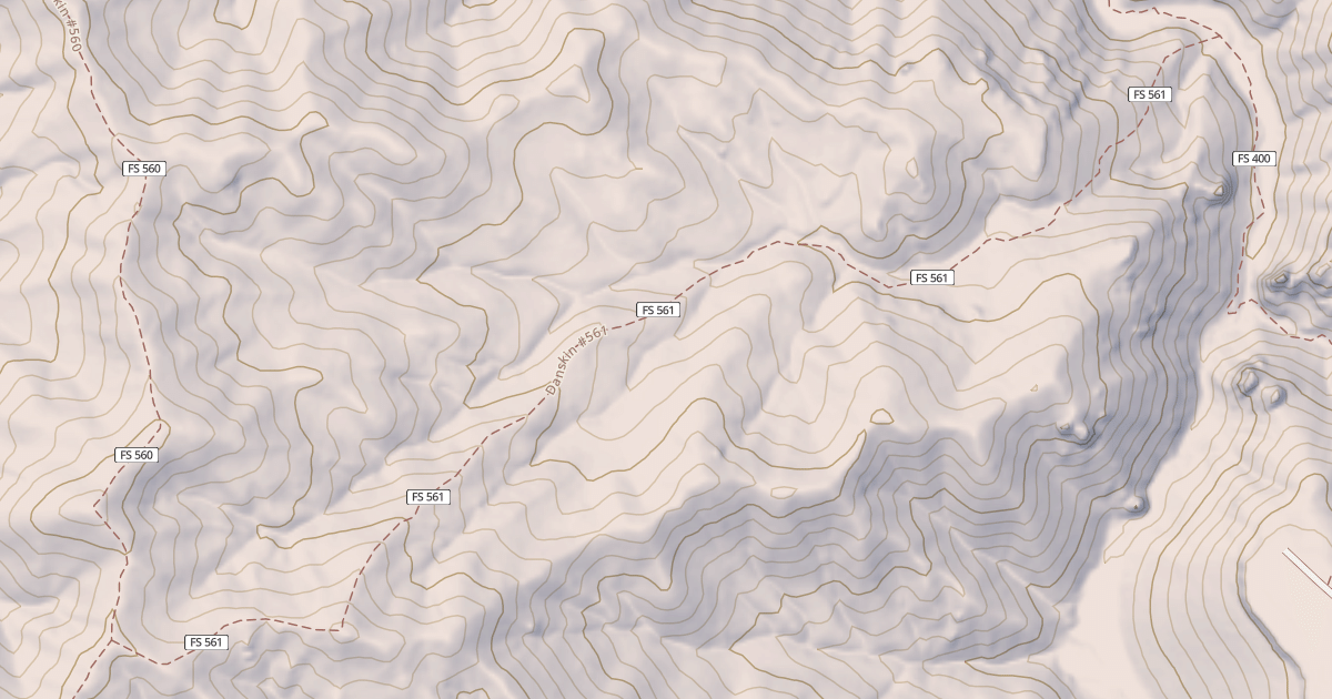 Map preview of Danskin #561