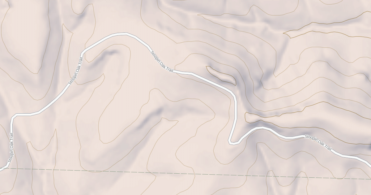 Map preview of Stoopin Oak Trail