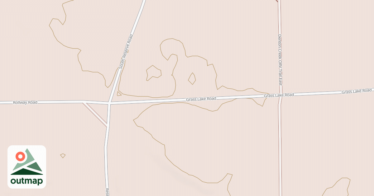 Map of Denton Creek Route
