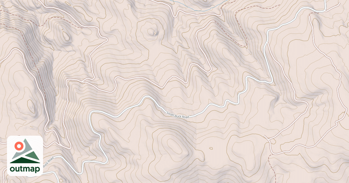 Map of SOUTH BUCK