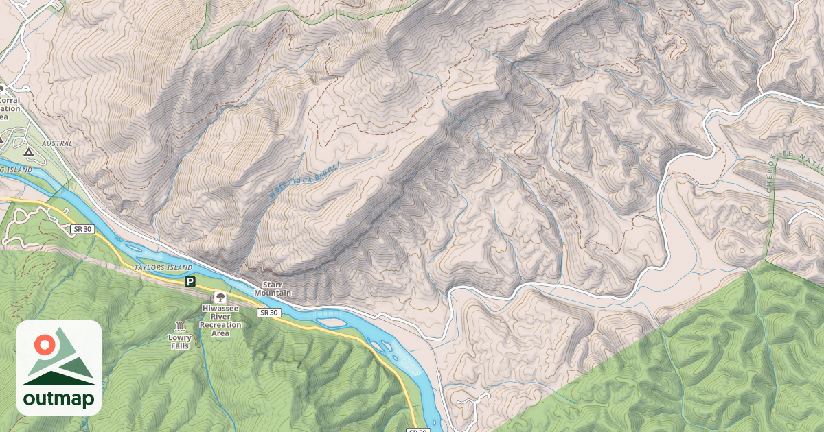 Map of SPRING CREEK