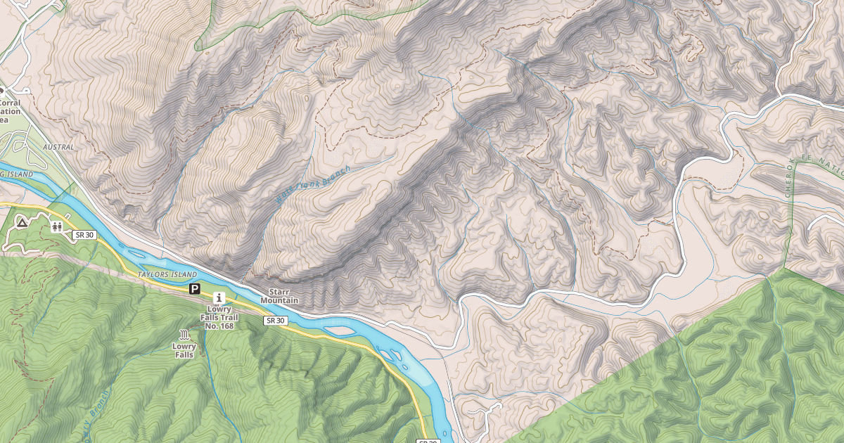 Map preview of SPRING CREEK