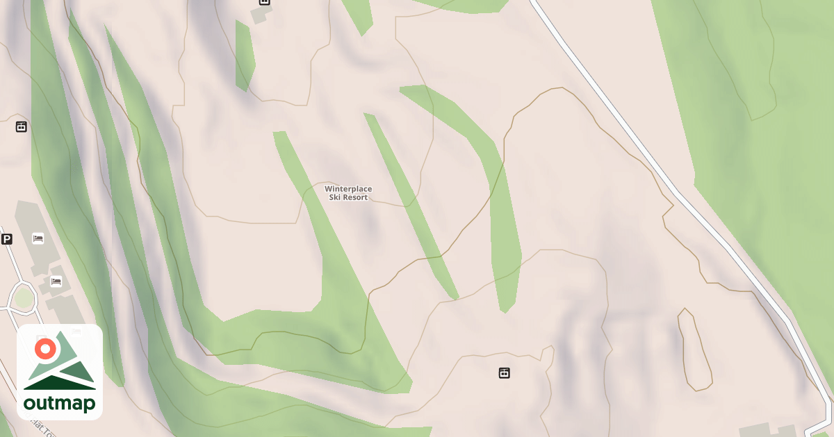 Map of Hickory Terrain Park