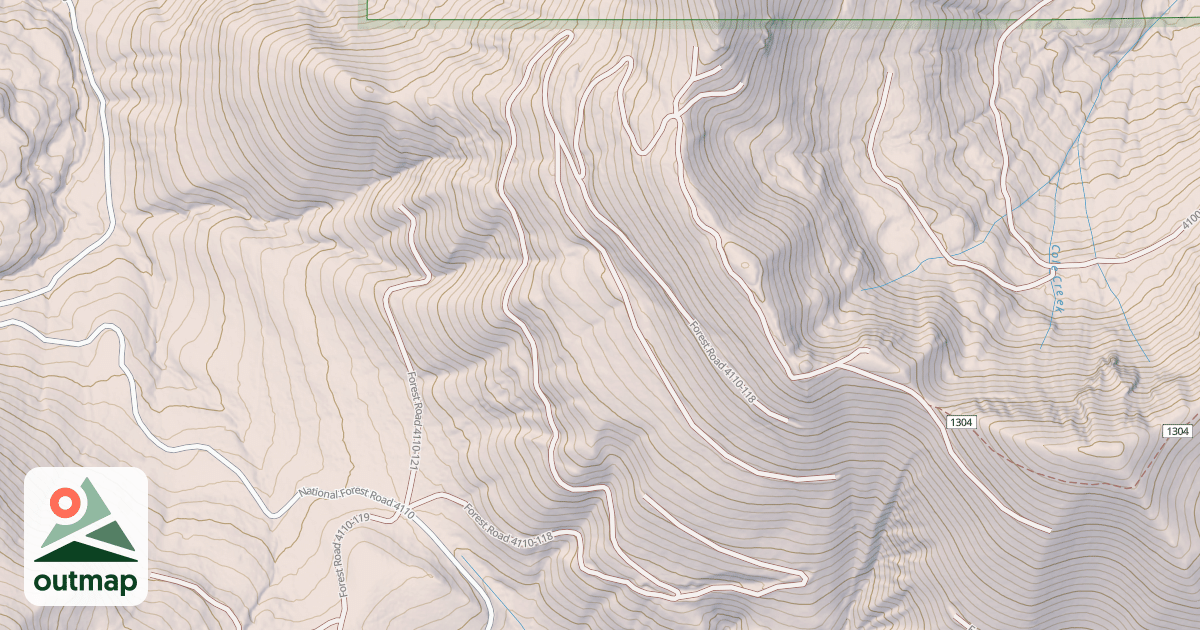 Map of ANDERSON CAMP
