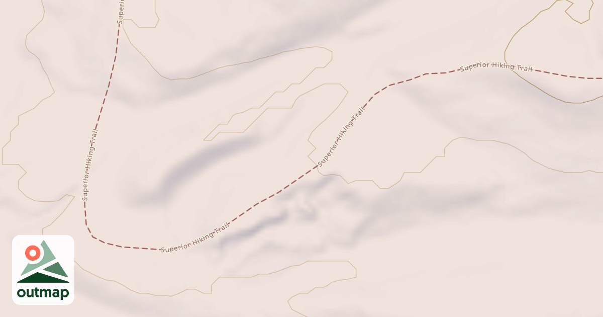 Map of Hovland Woods Trail