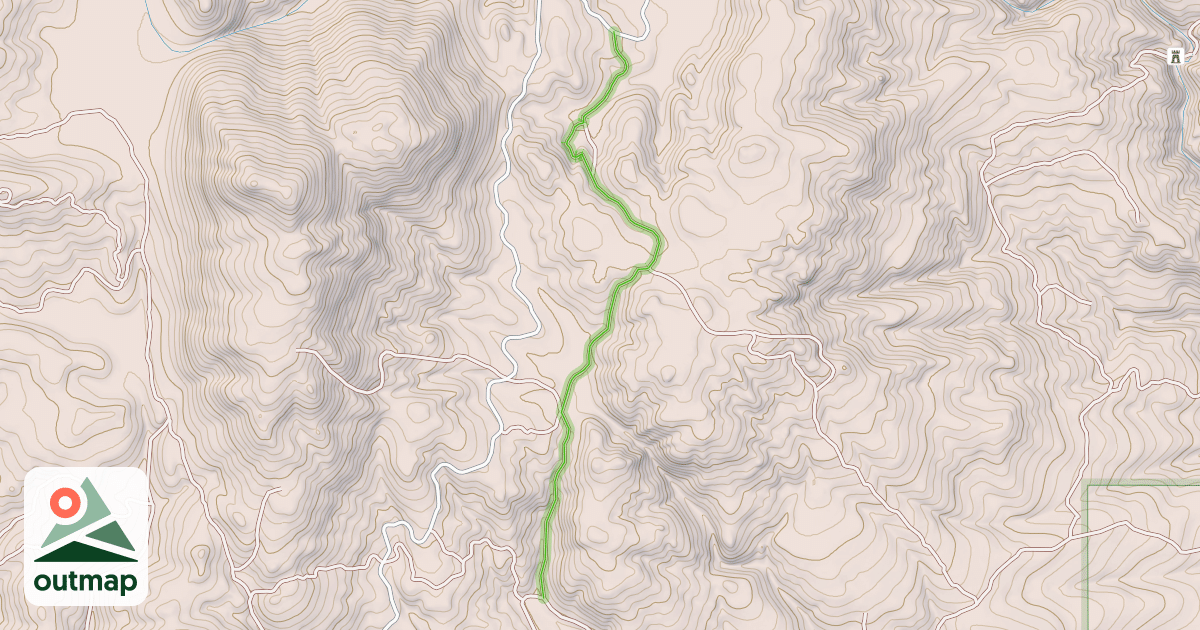 Map of Delmoe Lake Road