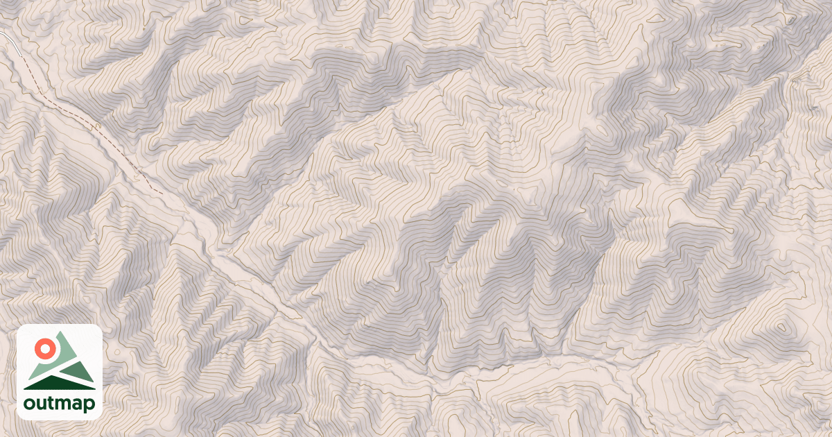 Map of North Fork Highwood Creek
