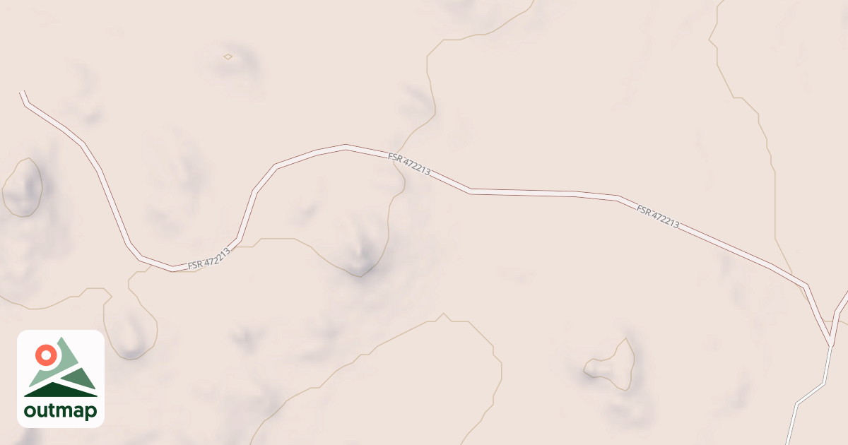 Map of LITTLE SOURDOUGH RIDGE