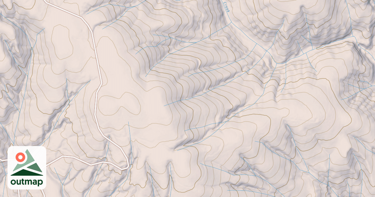 Map of CHIQUITO A SPUR