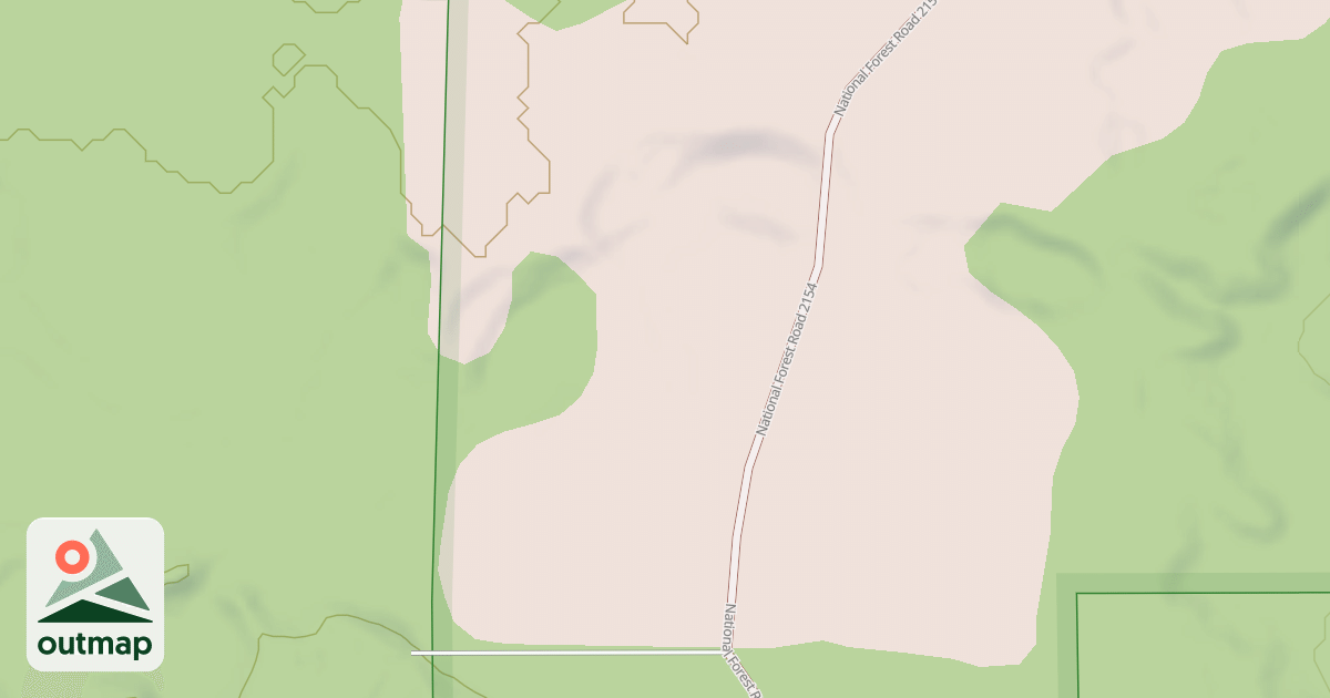 Map of FR 2154