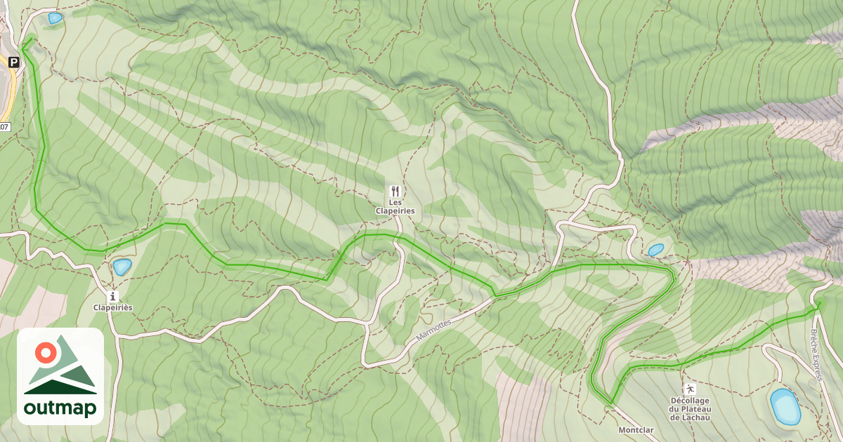 Map of Belvédère