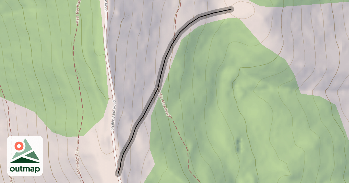 Map of Wildcat Cat Track