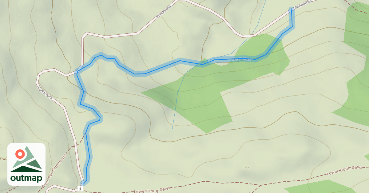 Map of Deer Run