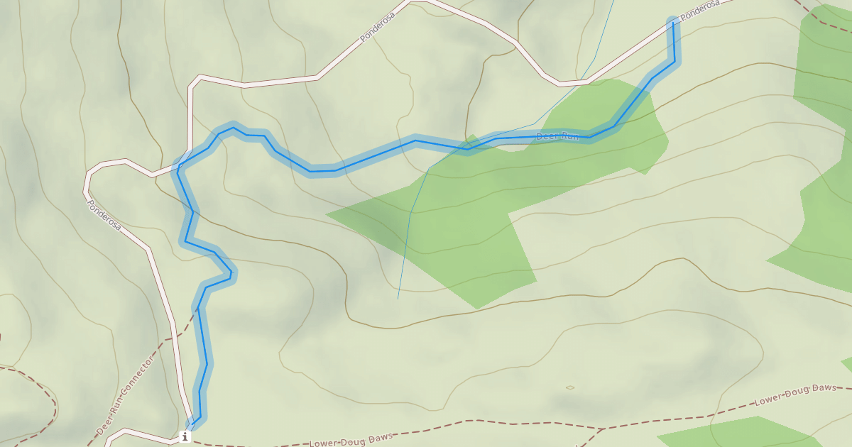 Map preview of Deer Run