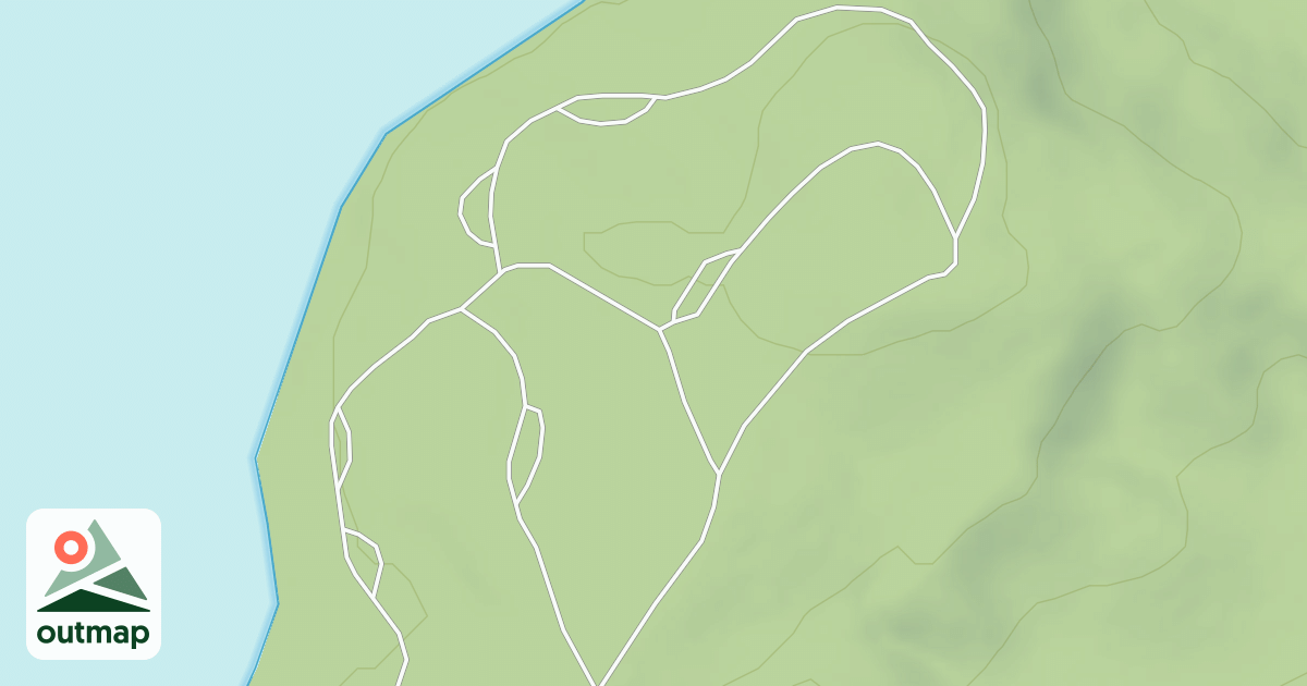 Map of LAKEVIEW CAMPGROUND SPUR
