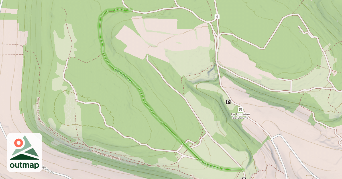Map of Sur la chaume