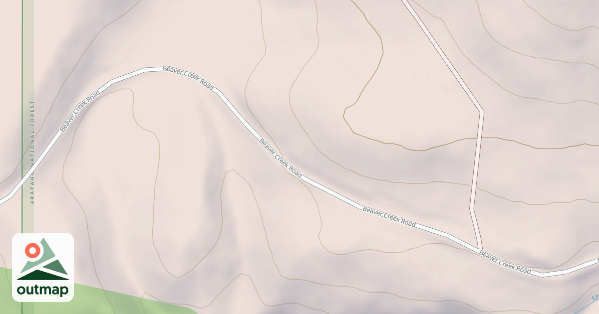 Map of BEAVER CREEK