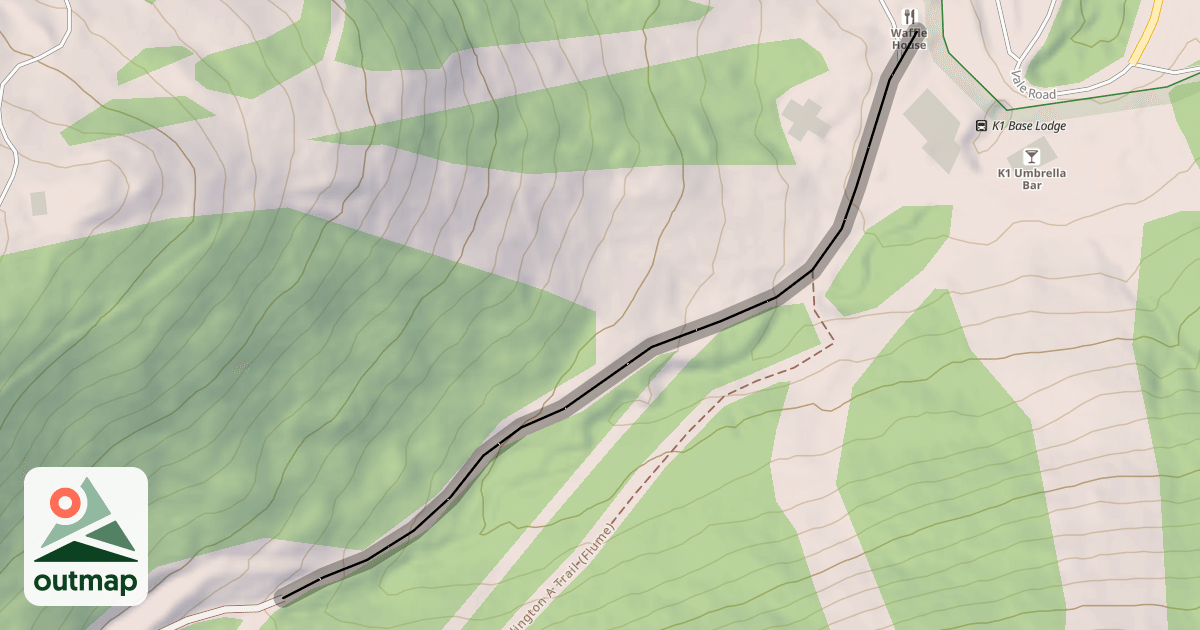 Map of Cascade Runout
