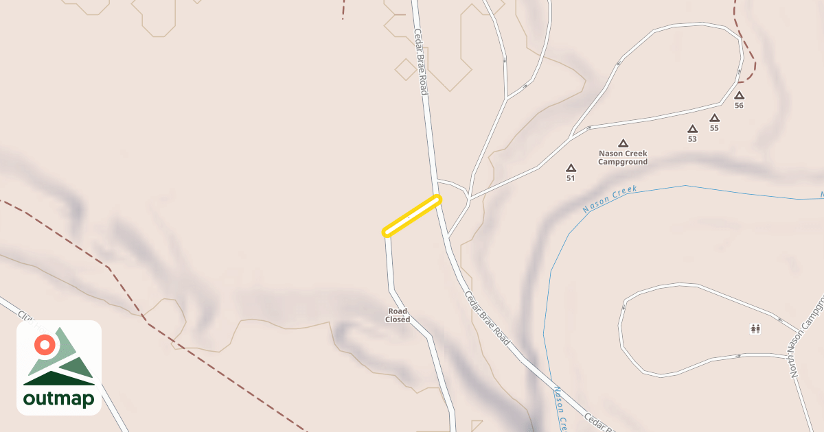Map of Water Hole USFS 6706 - 115 Road