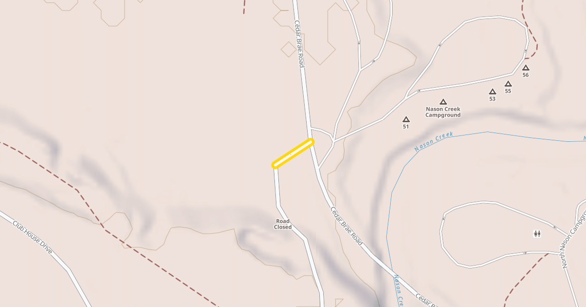 Map preview of Water Hole USFS 6706 - 115 Road