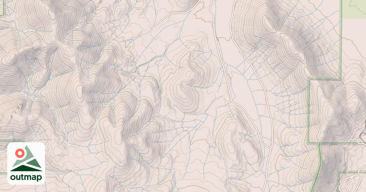 Map of BECKWOURTH TIE SPUR