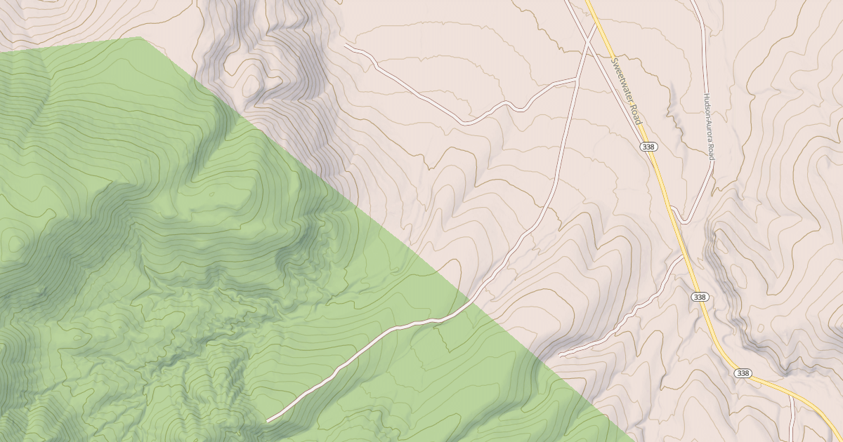 Map preview of SPUR ROAD