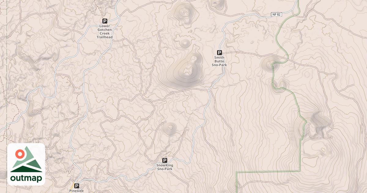 Map of BIRD CREEK MDWS.