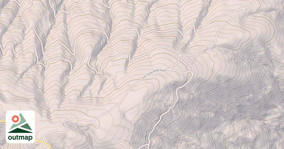 Map of TOOL CACHE RIDGE
