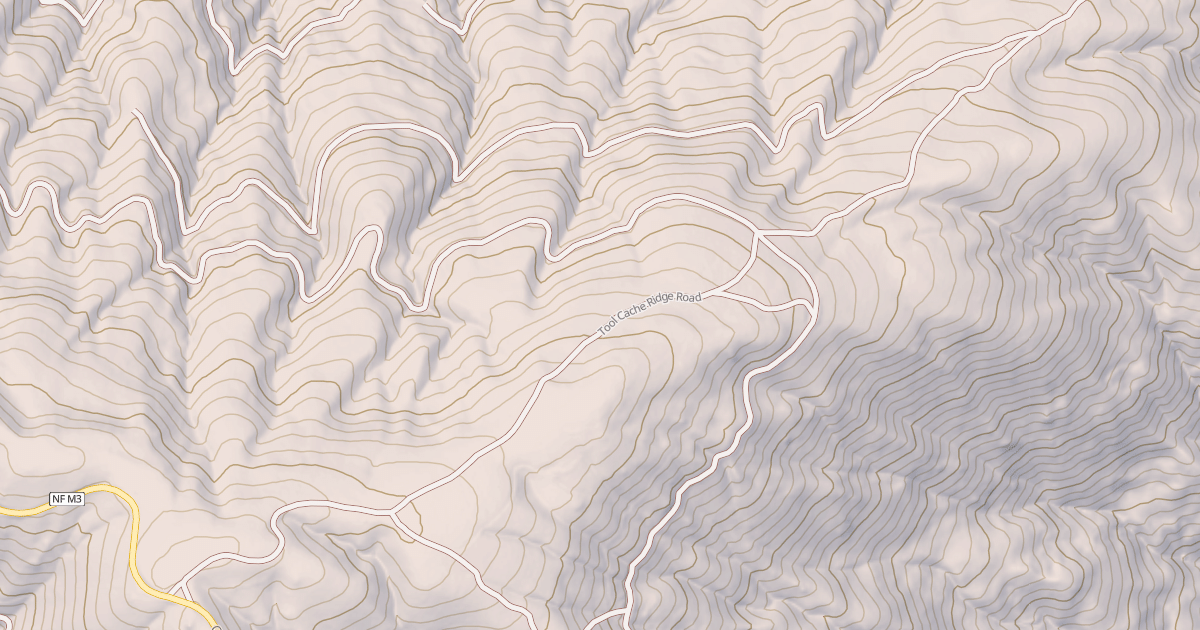 Map preview of TOOL CACHE RIDGE